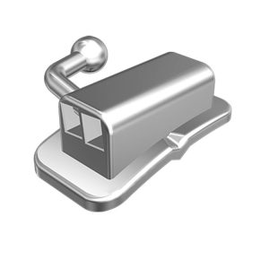 Rurka podwójna niezamienna do przyklejania na pierwszy trzonowiec Roth .022 góra lewa