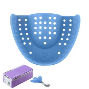 DENTALINE Jednorazowa łyżka wyciskowa ortodontyczna górna roz S fig.17 (25 szt.)