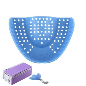 DENTALINE Jednorazowa łyżka wyciskowa do ubytków częściowych górna roz L fig.11 (25 szt.)