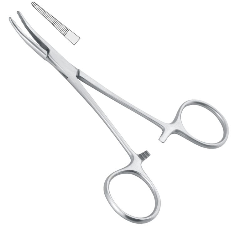 Kleszczyki naczyniowe Dunhill proste 130mm