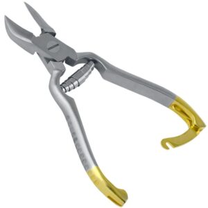 Professional-Line Cęgi do pedicure z zamkiem końcówki wklęsłe TC 140mm