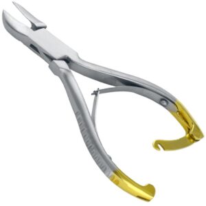 Professional-Line Cęgi do pedicure z zamkiem końcówki wklęsłe TC 140mm