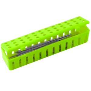 Kasetka plastikowa, możliwość sterylizacji zielona 205 x 50 x 45 mm (autoklawowalna 134°C)