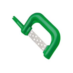 Pasek separacyjny, nasyp gruby, zielony