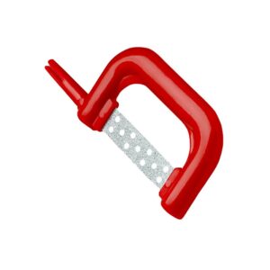 Pasek separacyjny, nasyp drobny, czerwony