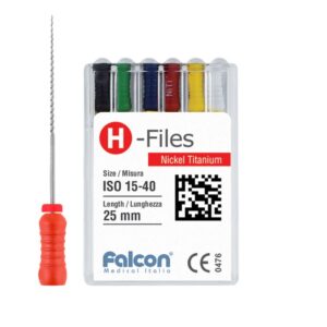 Pilniki NiTi typu H 31mm (6 szt.)