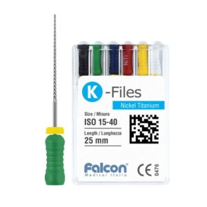 Pilniki NiTi typu K 28mm (6 szt.)