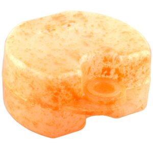 Pudełko ortodontyczne Euro Maxi mandarynka w kleksy, 38 x 76 x 64mm (Opak. 10 szt.)