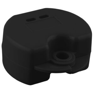 Pudełko ortodontyczne Euro Maxi czarny, 38 x 76 x 64mm (Opak. 10 szt.)