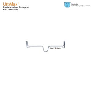 Łuki Goshgarian dystalne 34mm (Opak. 5 szt.)