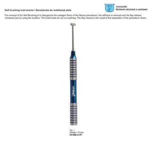 Classic-Lite Szczoteczka do mobilizacji płata standard prosta fig. 1