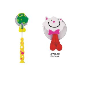 Uchwyty na szczoteczkę do zębów kotek