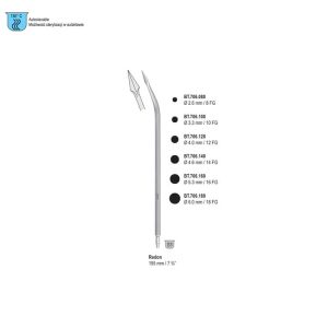 Igła wprowadzająca Redon lancet 4.0mm / 12 FG 195mm