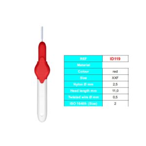Icon Szczoteczka Interdental standard czerwona XXF (Opak. 8 szt.)