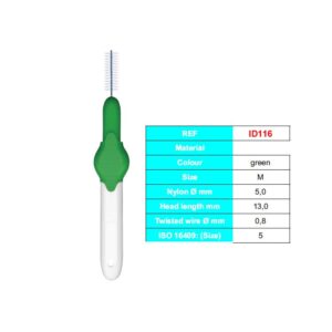 Icon Szczoteczka Interdental standard zielona M (Opak. 8 szt.)
