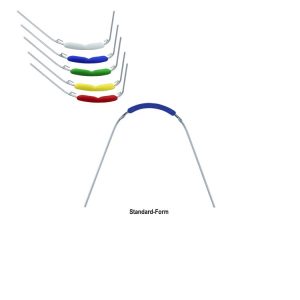 Pelota wargowa Standard-Form z haczykami niebieska