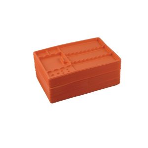 DENTALINE Tacki jednorazowe Maxi pomarańczowe 284x183x17mm (100 szt.)