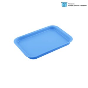 Tacka plastikowa mini bladoniebieska 240x165x20mm