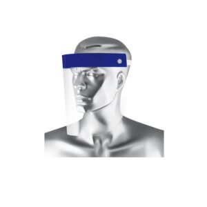 Przyłbica osłona twarzy z gąbką na gumkę 320 x 220mm