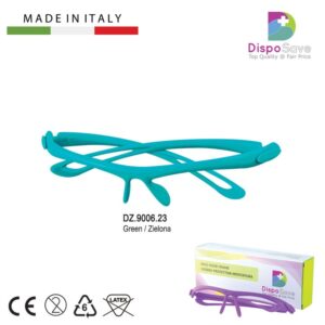 Visor-II Oprawka zielona do przyłbicy ochronnej (autoklawowalna 121°C)