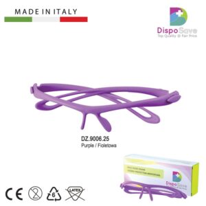 Visor-II Oprawka fioletowa do przyłbicy ochronnej (autoklawowalna 121°C)