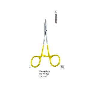 Falcon-Grip Igłotrzymacz Halsey-Auto 130mm węglik spiekany