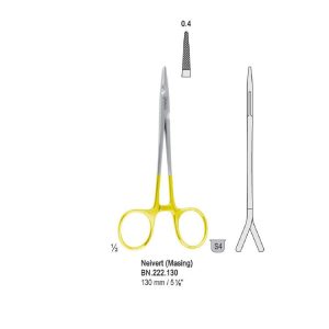 Falcon-Grip Igłotrzymacz Neivert (Masing) 130mm węglik spiekany