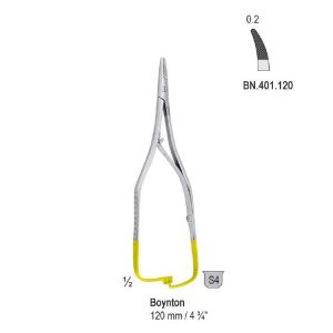 Falcon-Grip Igłotrzymacz Boynton zagięty 120mm węglik spiekany