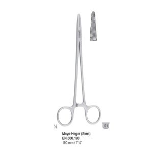 Igłotrzymacz Mayo-Hegar (Sims) 190mm