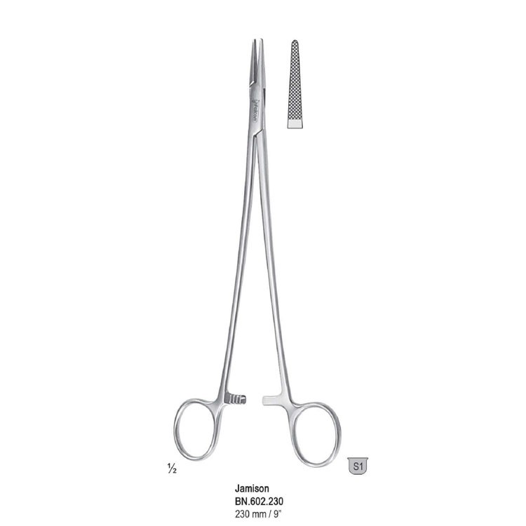 Igłotrzymacz Jamison 230mm