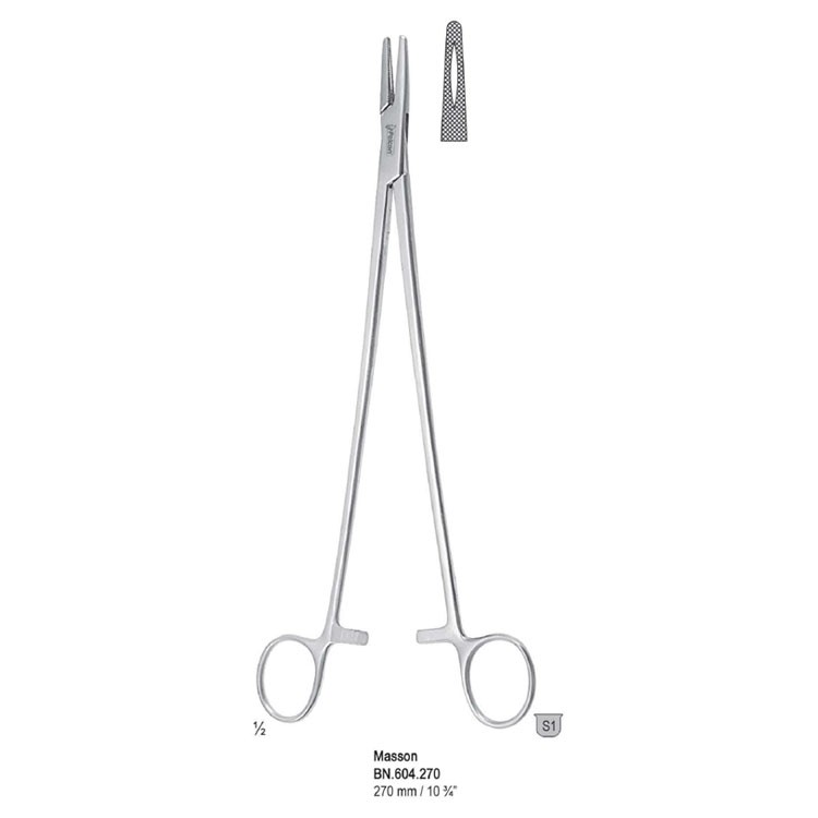 Igłotrzymacz Masson 270mm