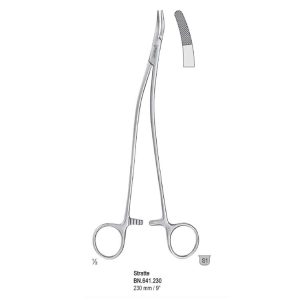 Igłotrzymacz Stratte zagięty 230mm