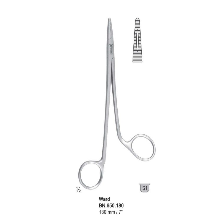 Igłotrzymacz Ward 180mm