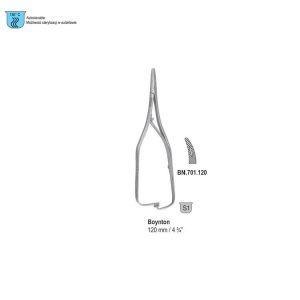Igłotrzymacz Boynton zagięty 120 mm