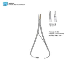 Igłotrzymacz McPhail z miedzianą końcówką 180mm