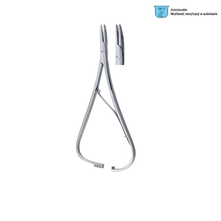 Igłotrzymacz McPhail zagięty 170mm