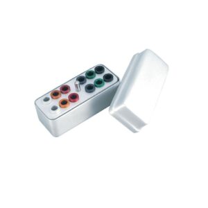 Pojemnik na gutaperkę, srebrny