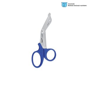 Nożyczki ratownicze uchwyt plastikowy czerwony 180mm