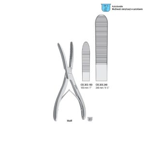 Kleszcze Wolff do kruszenia gipsu 240mm