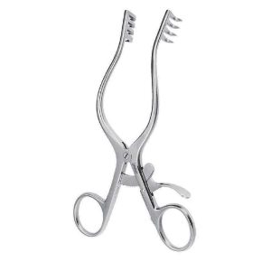 Hak Mollison automatyczny ostry 4x4 ząbki 155mm