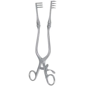 Hak Adson-Cone automatyczny tępy 3x4 ząbki 200mm