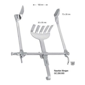 Hak Naunton Morgan proktologiczny automatyczny, zestaw