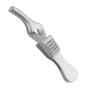 Clip artery (Bulldog) Dieffenbach x-action curved 25mm