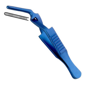 Zacisk tętniczy tytanowe Diethrich (Buldog) zagięty 2x11mm, 51mm