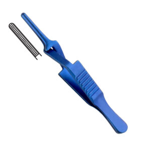 Tytanowe zacisk atraumatyczny Debakey - Diethrich Bulldog prosty, 2x11mm, 55mm