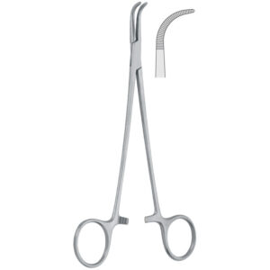 Kleszczyki preparacyjne Adson-Baby zagięte 180mm