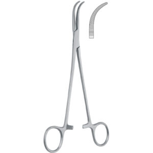 Kleszczyki preparacyjne Overholt-Geissendorfer zagięte 200mm fig.2