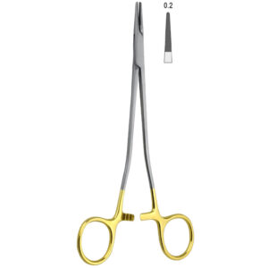 Falcon-Grip Needle holder Falcon-Micro Vascular 140mm TC