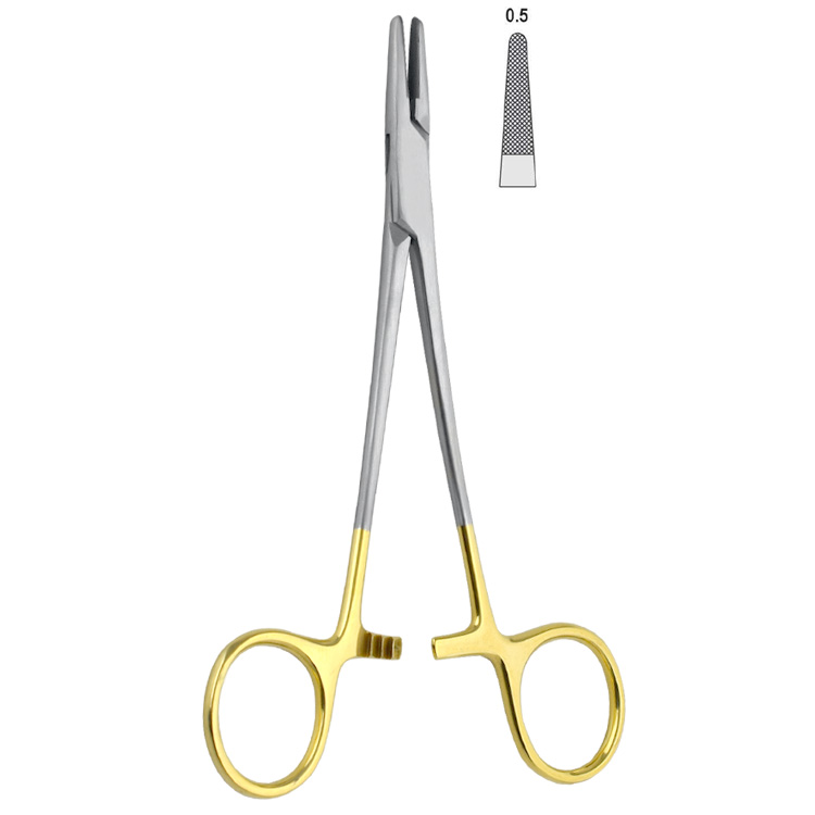 Falcon-Grip Igłotrzymacz Mayo-Hegar 130mm węglik spiekany