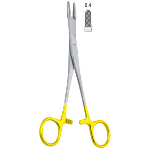 Falcon-Grip Igłotrzymacz z nożyczkami Olsen-Hegar 140mm węglik spiekany